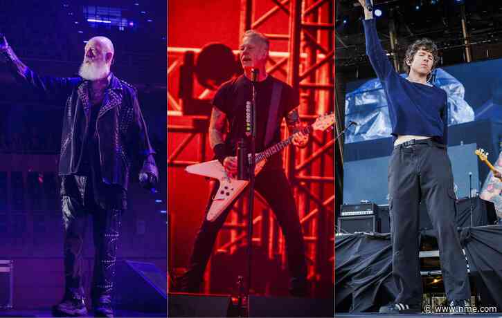 Watch Metallica’s James Hetfield and Judas Priest’s Rob Halford rock out to Turnstile at Norwegian festival