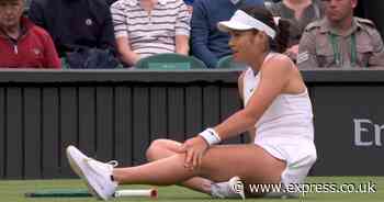 Wimbledon LIVE: Emma Raducanu crashes out in major upset as star in tears on court