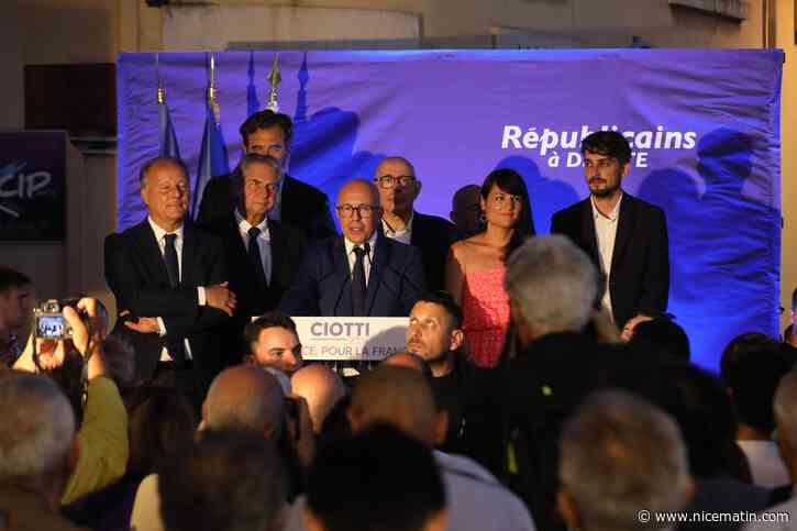 Élections législatives: la victoire sobre chez Eric Ciotti, la défaite avec panache chez Olivier Salerno