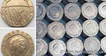 Royal Mint rarest coins as 20p coin sells for £55 on eBay