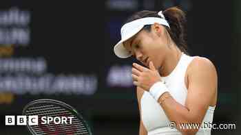 Raducanu knocked out of Wimbledon by qualifier Sun