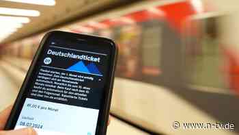 Preis in diesem Jahr noch stabil: Länder: Deutschlandticket wird 2025 teurer