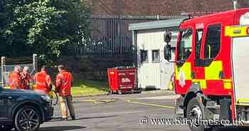 Bury fire crews at Sedgley Park industrial estate