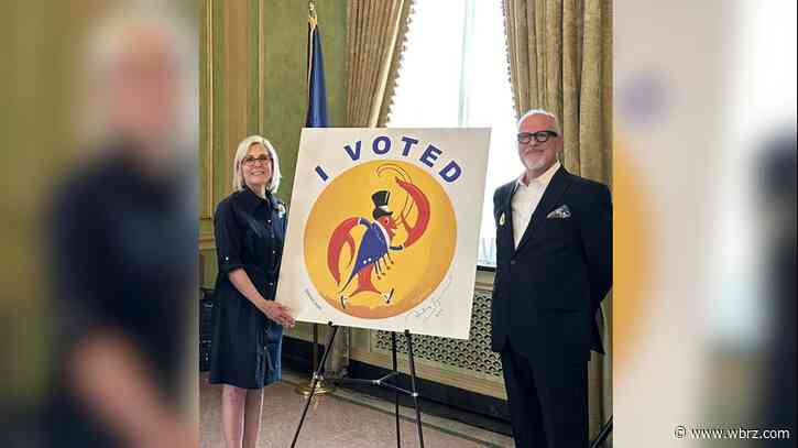 Secretary of State reveals new 'I Voted' sticker designed by Oscar-winning Pixar concept artist