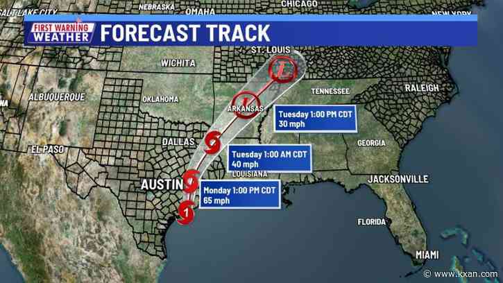 Beryl brings heavy rain and strong winds to Texas