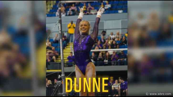 Olivia Dunne says she'll return to LSU for another year with national champion gymnastics team