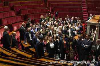 Newly elected French lawmakers enter into talks to see who can form the next government