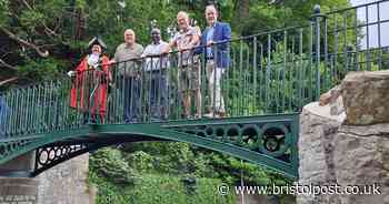 Beloved Kingsweston Iron Bridge reopens after nine years
