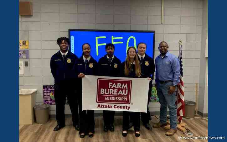 Investing in Tomorrows Leaders: Attala County Farm Bureau Supports FFA Students