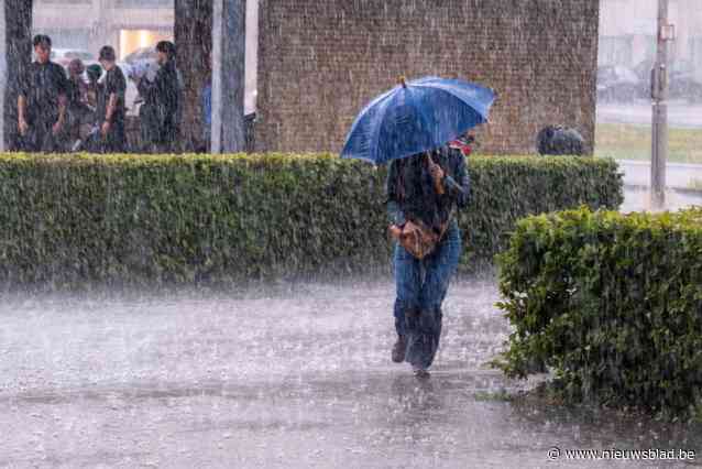 Hevig onweer met hevige windstoten onderweg naar Pajottenland en Zennevallei