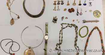 Hoard of 'stolen' jewellery dumped in Rickmansworth woods