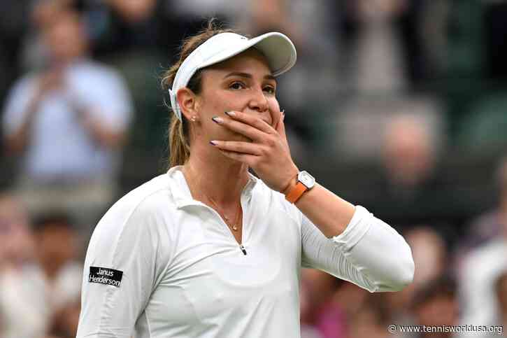 Donna Vekic writes history by grabbing a very deserved milestone, at Wimbledon