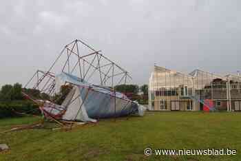 Onweer trekt spoor van ravage in de streek, torens van Torentoer worden afgebroken