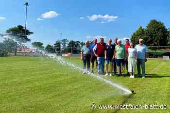 Moderne Bewässerung: So rettet Stemwede den Sportplatzrasen
