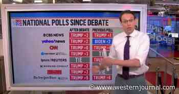MSNBC Correspondent Breaks the Bad News About Post-Debate Polls: 'Joe Biden Doesn't Lead in a Single One'