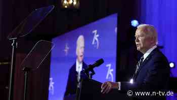 Rede mit Hilfe des Telprompters: Biden eröffnet NATO-Gipfel ohne Patzer