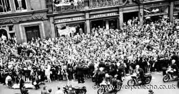 Chaos on Liverpool's streets when The Beatles made triumphant return
