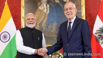 Vienna: PM Modi Calls On Austria President Alexander Van der Bellen