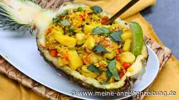 Piña Colada zum Essen: Ananas-Bratreis mit Hähnchen – ein schnelles Rezept mit Wow-Effekt