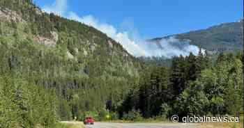 Increased fire activity to start Wednesday due to thunderstorms, lighting expected in B.C.