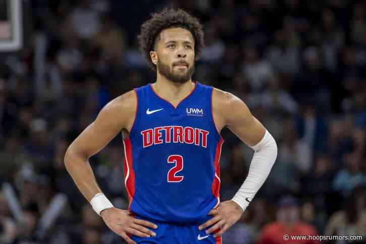 Pistons Sign Cade Cunningham To Five-Year Max Extension