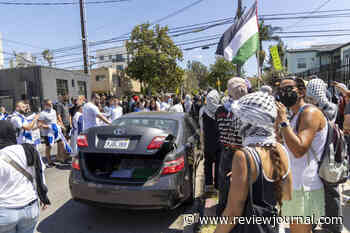Pro-Palestinian groups sued over demonstration outside LA synagogue