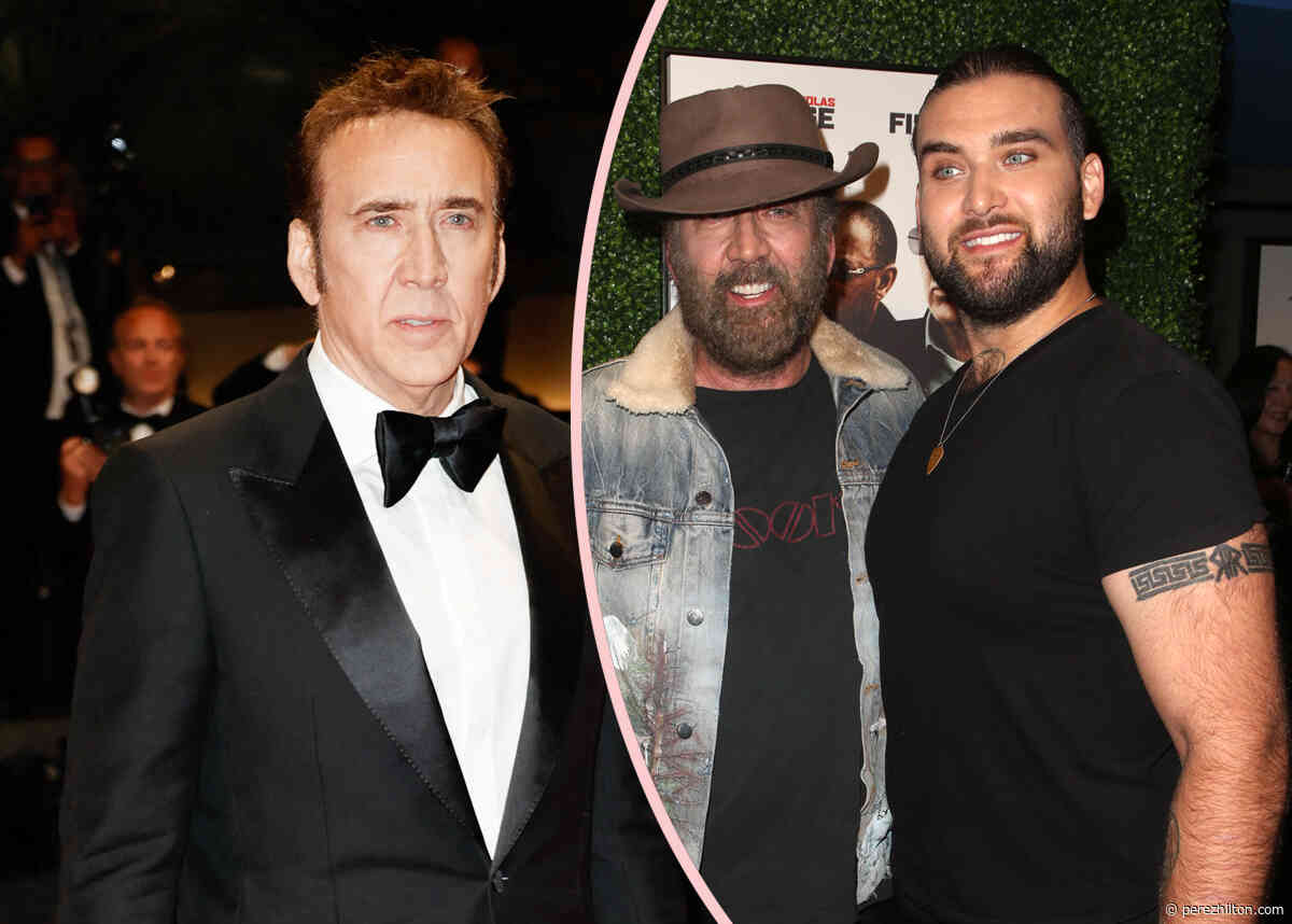 Nicolas Cage Bails Out Son Weston -- After Arrest For Assault With A Deadly Weapon On His Own Mother!