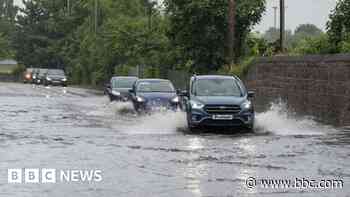 Rail travel and football affected by heavy rain