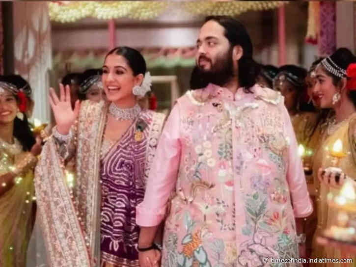 Extravagant things about Anant-Radhika's wedding