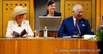 King Charles speaks Welsh during visit to Cardiff