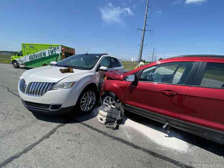 Woman, child taken to hospital with minor injuries after DeKalb County crash