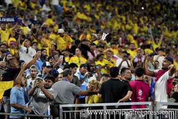 Uruguay players defend decision to enter crowd to protect families amid Copa America brawl