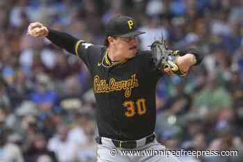 Paul Skenes pitches 7 no-hit innings as the Pirates blank the Brewers 1-0