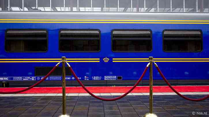 Koninklijke trein maakt allerlaatste rit naar Spoorwegmuseum in Utrecht