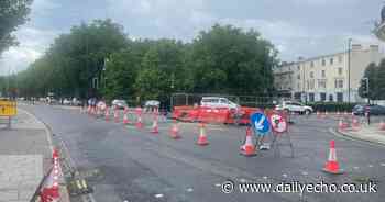 Southampton roads gridlocked near docks as road closed