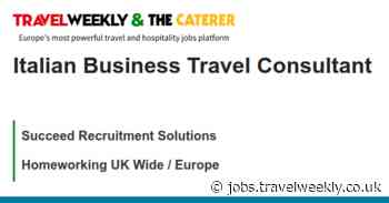 Succeed Recruitment Solutions: Italian Business Travel Consultant