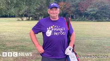 Golfer's marathon challenge for child cancer charity