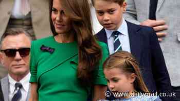 Kate Middleton set to take centre stage at Wimbledon men's final after a host of Hollywood stars descended on the royal box - but will Princess Charlotte also attend?