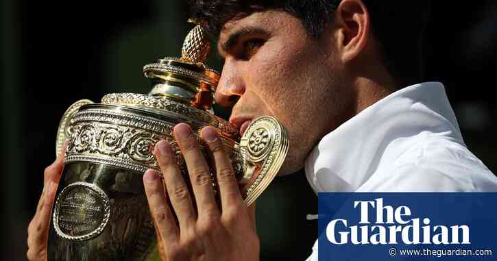 Carlos Alcaraz blows past Novak Djokovic to retain Wimbledon title