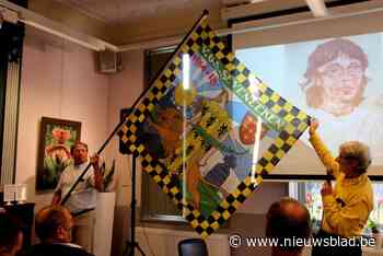 Vlag Vlaamse Oud-Strijders Seveneeken duikt weer op en wordt tegen Wapenstilstand gerestaureerd