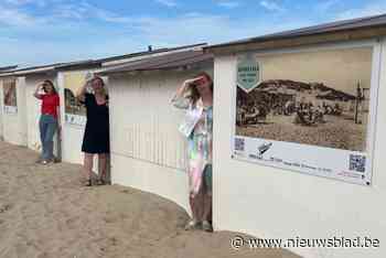 Oude postkaarten komen tot leven op strandcabines langs onze kust: “Erfgoed voor breed publiek”