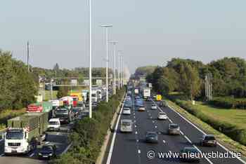 Zware file op E313 richting Antwerpen door ongeval met vrachtwagen: ruim anderhalf uur aanschuiven