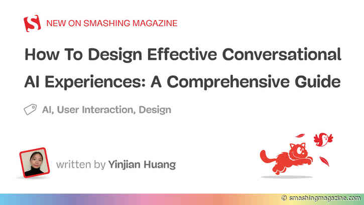 How To Design Effective Conversational AI Experiences: A Comprehensive Guide