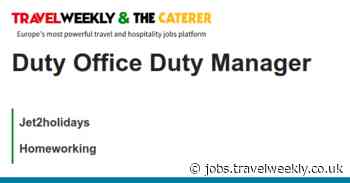 Jet2holidays: Duty Office Duty Manager