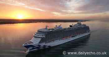 The ten cruise ships sailing into Southampton this week