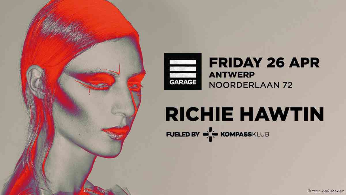 Richie Hawtin - Garage Klub - Antwerp, Belgium 26.04.2024