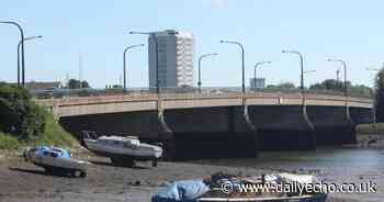 Why was Northam Bridge in Southampton partially closed?