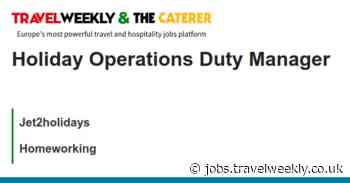 Jet2holidays: Holiday Operations Duty Manager