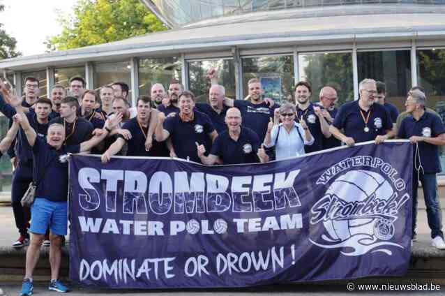 Ondanks titel stijgen waterpolomannen van SCSG Strombeek niet naar topdivisie