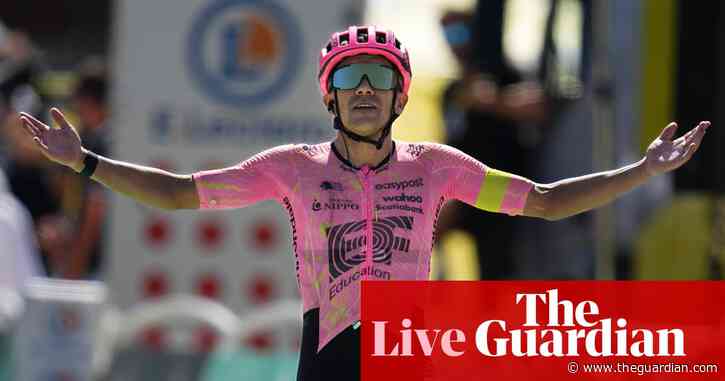 Tour de France 2024 – Richard Carapaz wins stage 17 as race returns to the Alps – as it happened